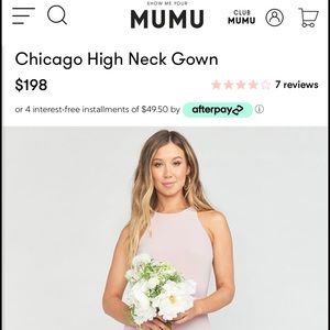 Show Me Your MuMu - Chicago High Neck Bridesmaid